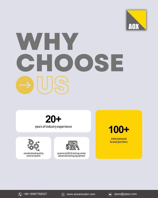 Quid nos elige? AOX - Your Confid Actus Manufacturer